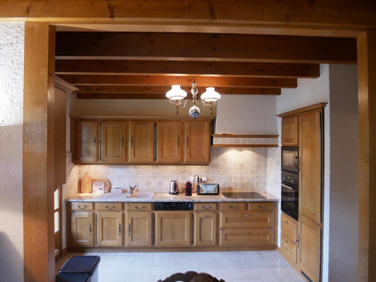 Chalet Horizon Blanc Megeve Luaran gambar