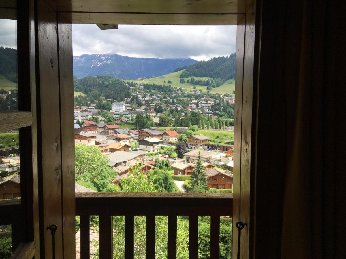 Chalet Horizon Blanc Megeve Luaran gambar