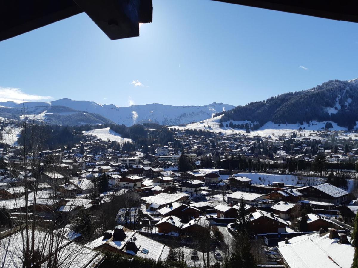 Chalet Horizon Blanc Megeve Luaran gambar