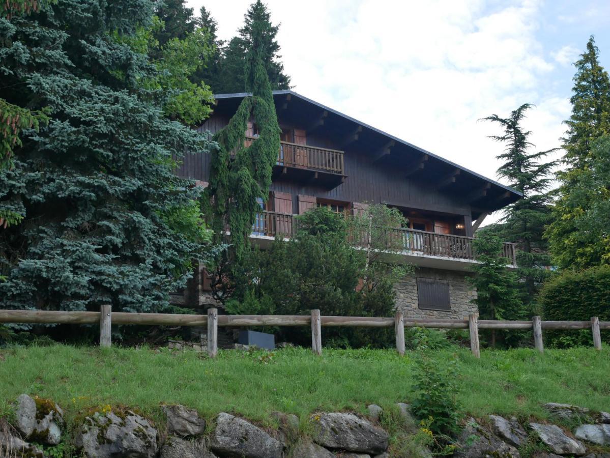 Chalet Horizon Blanc Megeve Luaran gambar