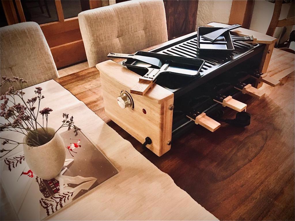 Chalet Horizon Blanc Megeve Luaran gambar