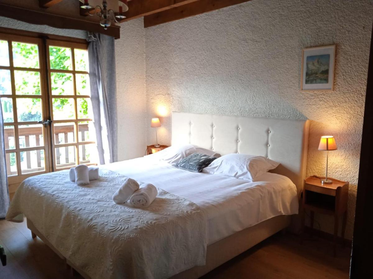 Chalet Horizon Blanc Megeve Luaran gambar