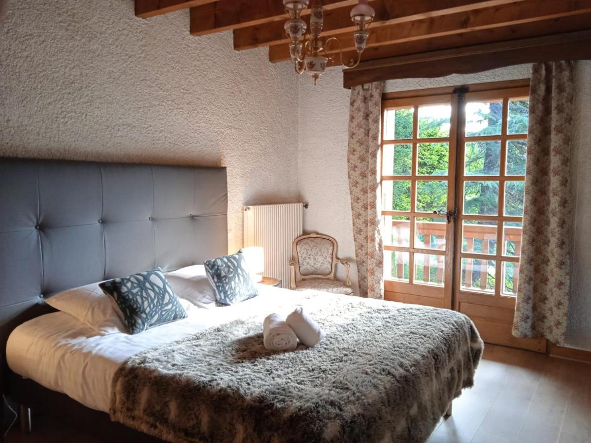 Chalet Horizon Blanc Megeve Luaran gambar