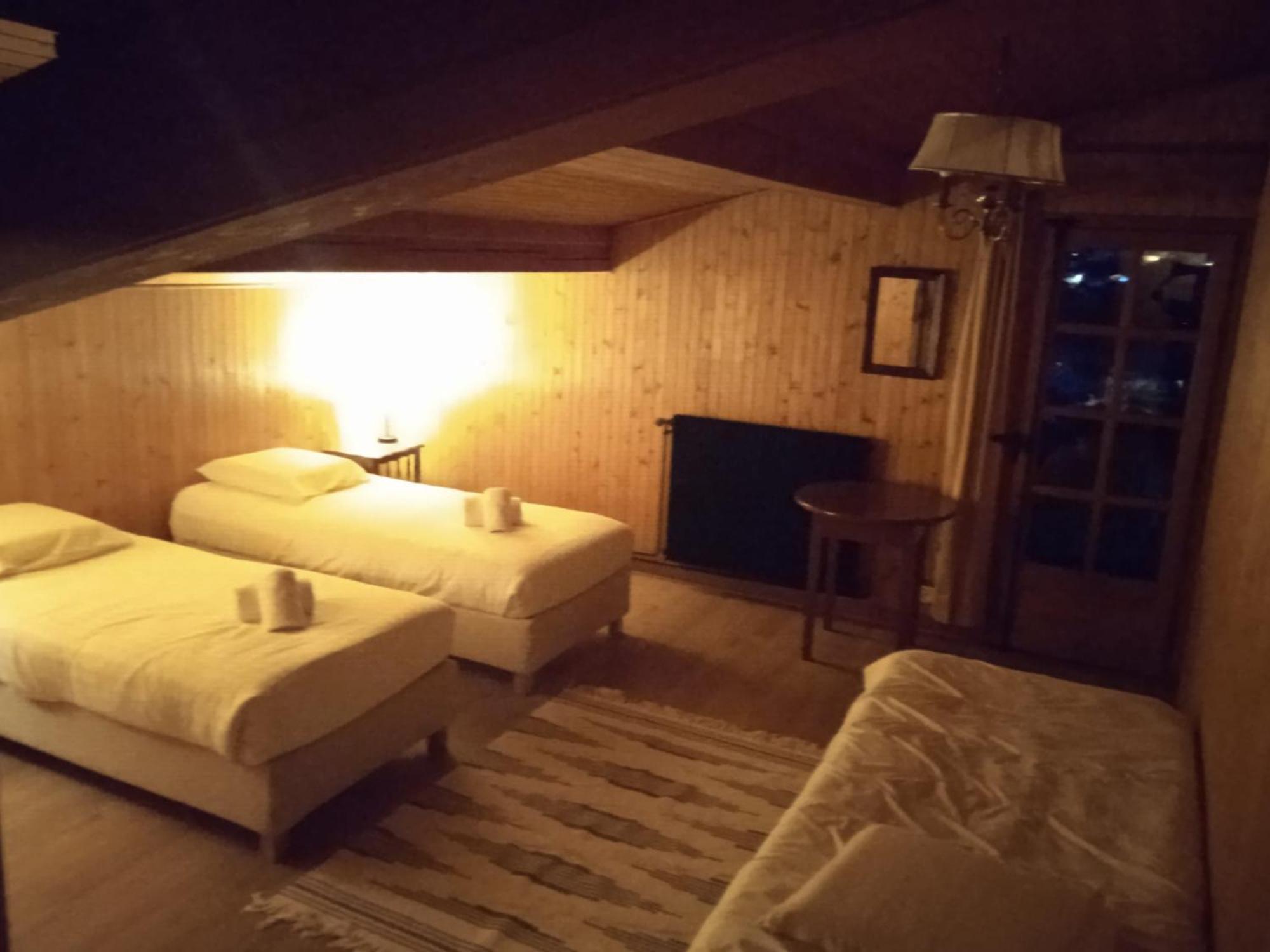 Chalet Horizon Blanc Megeve Luaran gambar